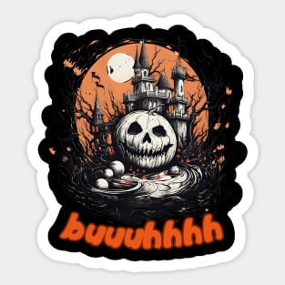 Buuhhhh-Halloween Haunt Sticker